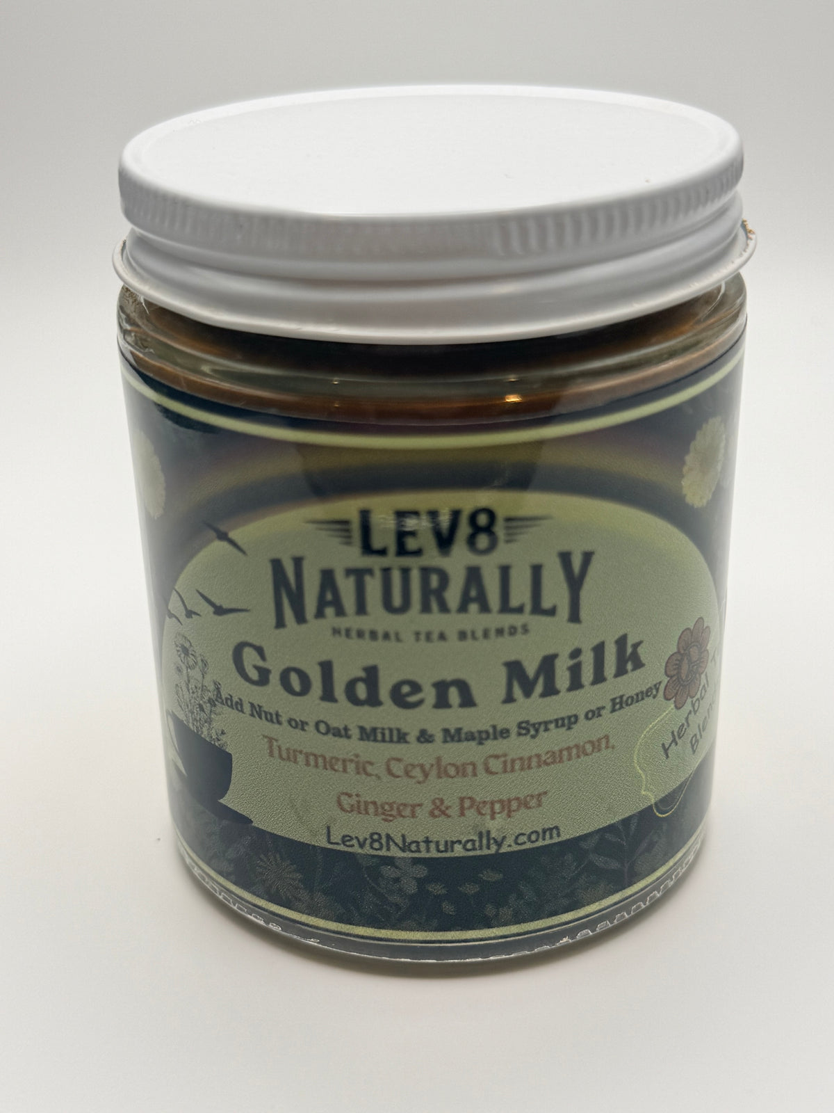Lev8 Naturally Golden Milk (Tea’s Ship to California Only)