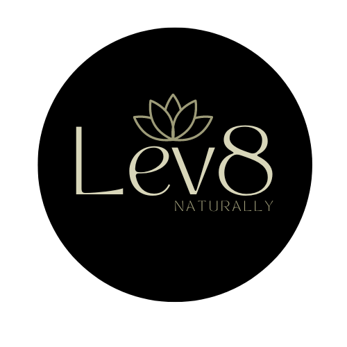 Lev8 Naturally logo