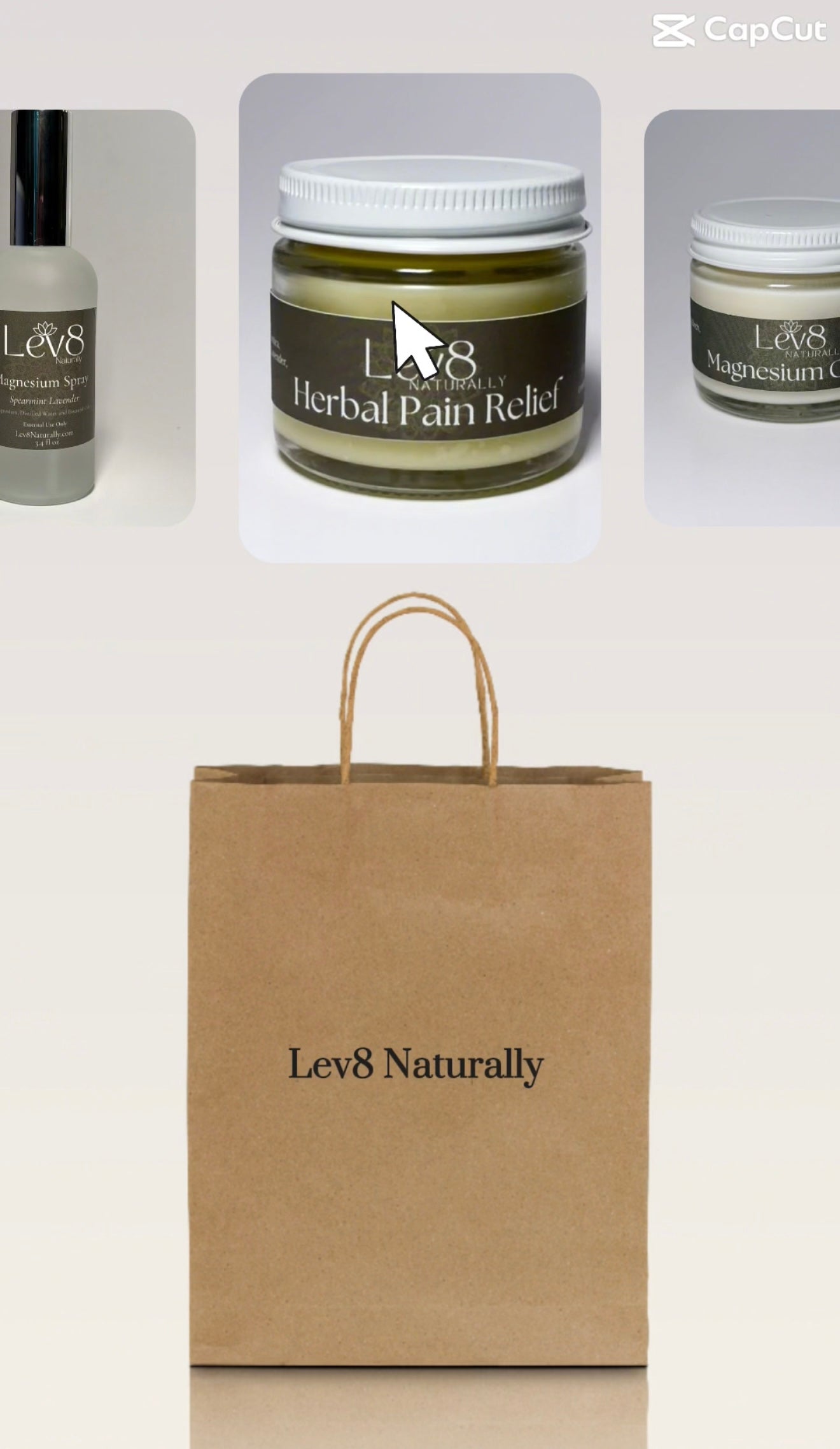 Lev8 Herbal Pain Support Salve