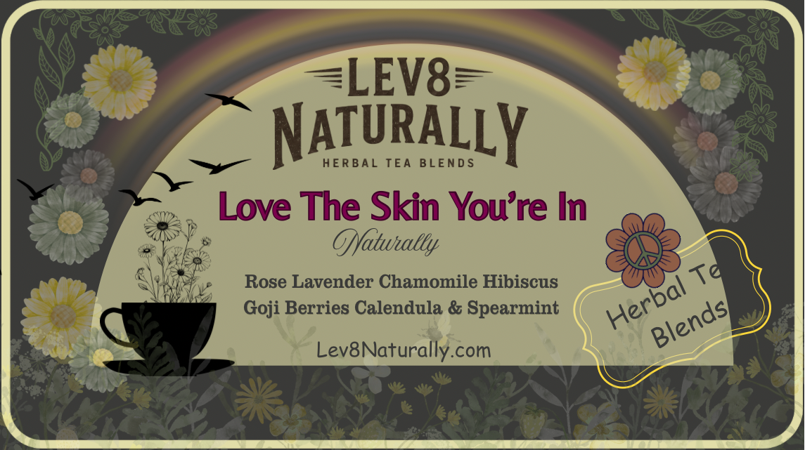Lev8 Naturally Love The Skin You’re In Herbal Tea Blends (Ships to California Only) (Copy)