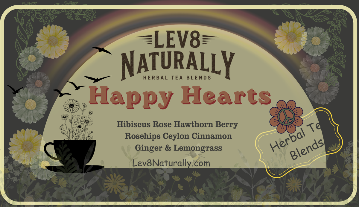 Lev8 Naturally Herbal Tea Blends (Ships to California Only)