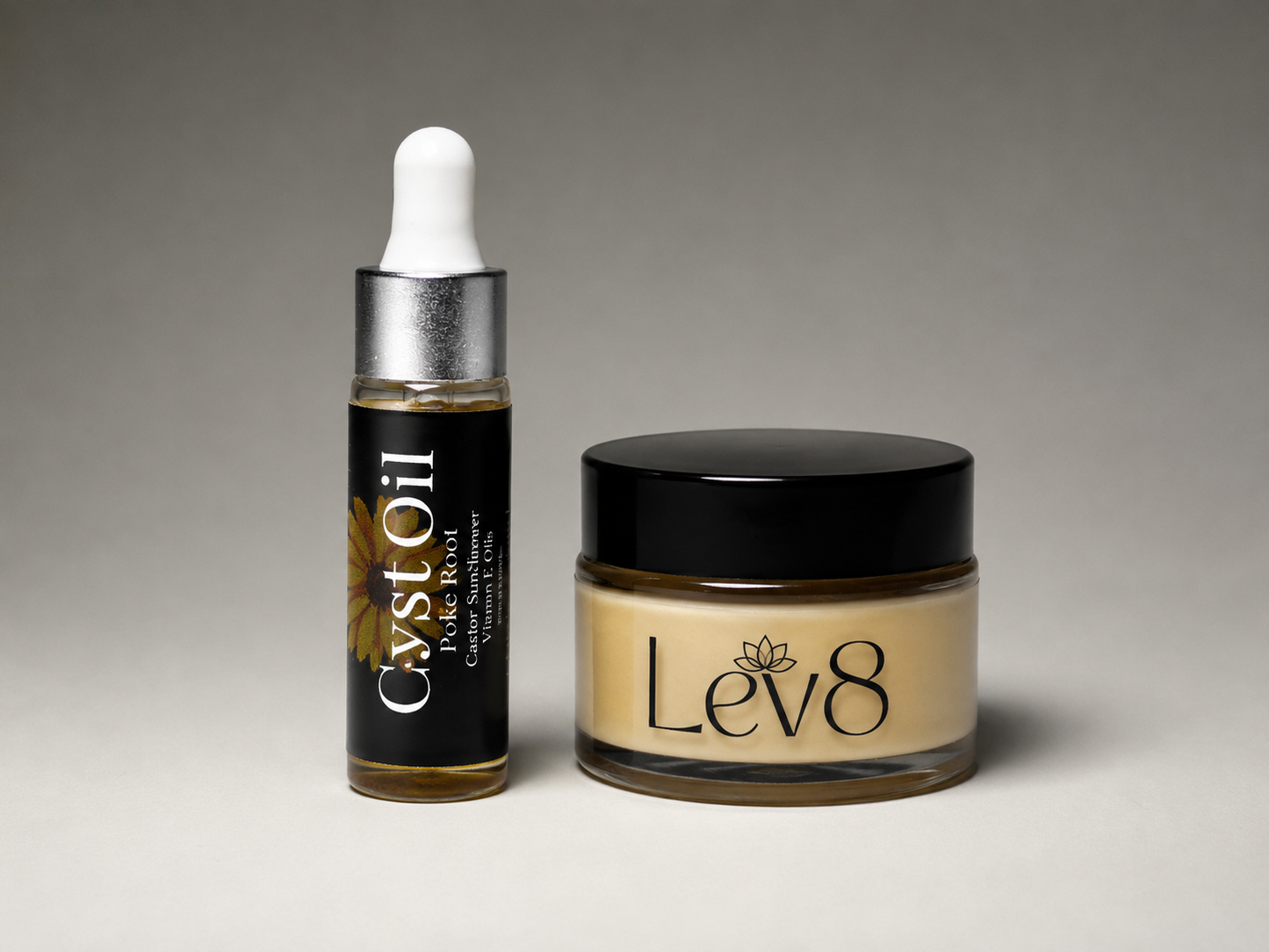 Lev8 Acne Balm for Skincare with Cyst Oil