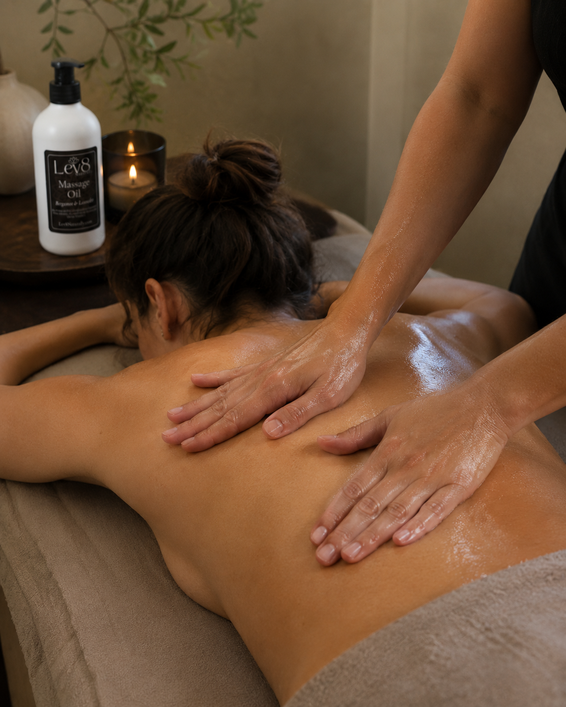 Lev8 Massage and Body Oil