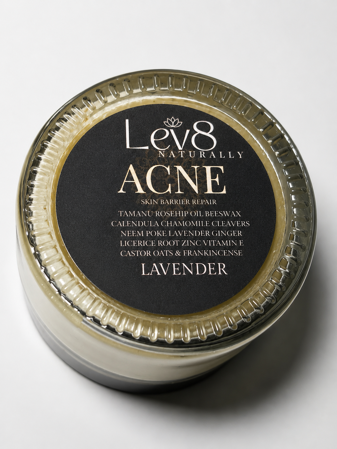 Lev8 Acne Balm for Skincare with Cyst Oil