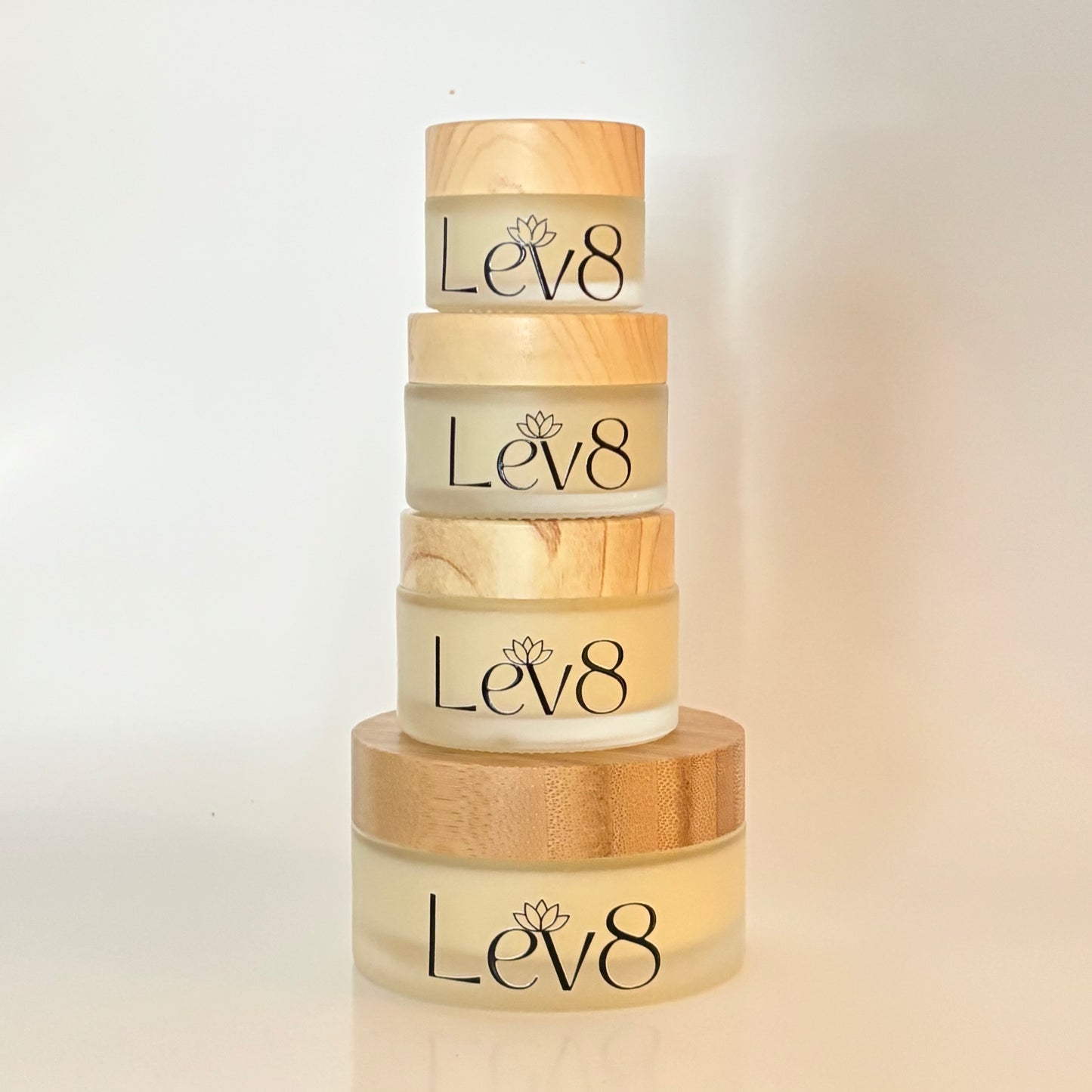 Spa Series Face Tallow with Salmon PDRN 3.4oz. glass Jar with Bamboo Lid