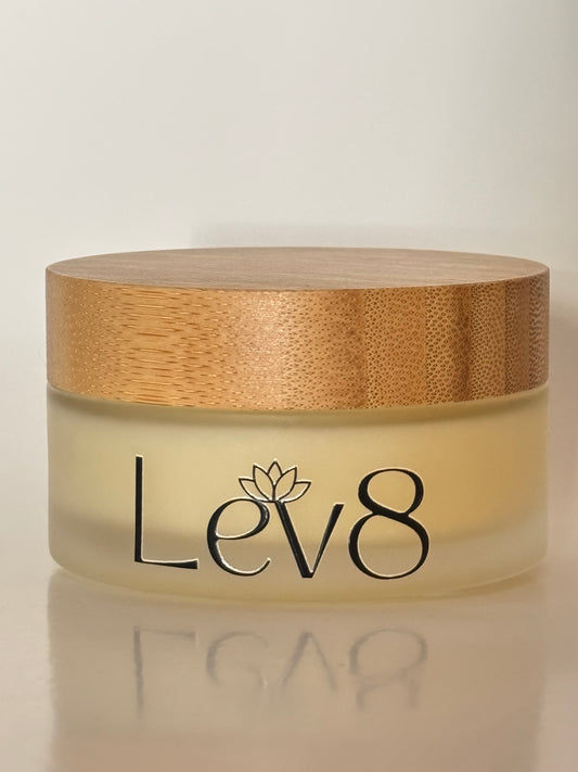 Spa Series Face Tallow with Salmon PDRN 3.4oz. glass Jar with Bamboo Lid