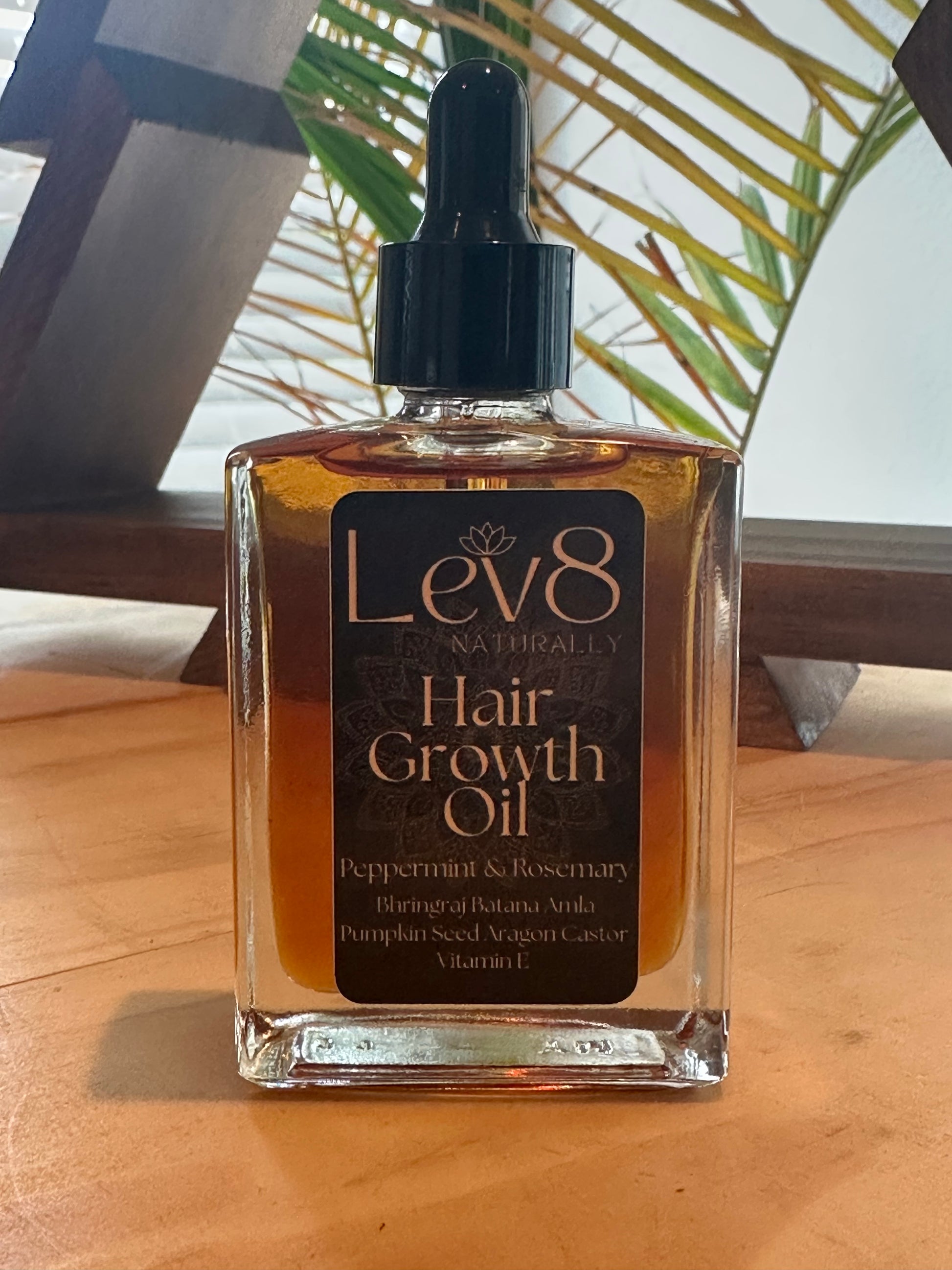 Hair Growth Oil DHT Blocker Pumpkin Seed Oil dropper bottle