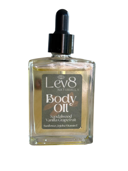 Lev8 Naturally Scented Body Oils
