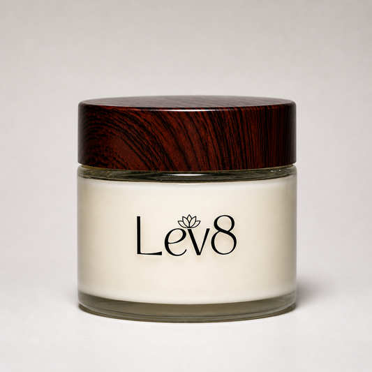 Face Tallow with Salmon PDRN – Natural Skin Repair & Hydration | Lev8 Naturally 2oz