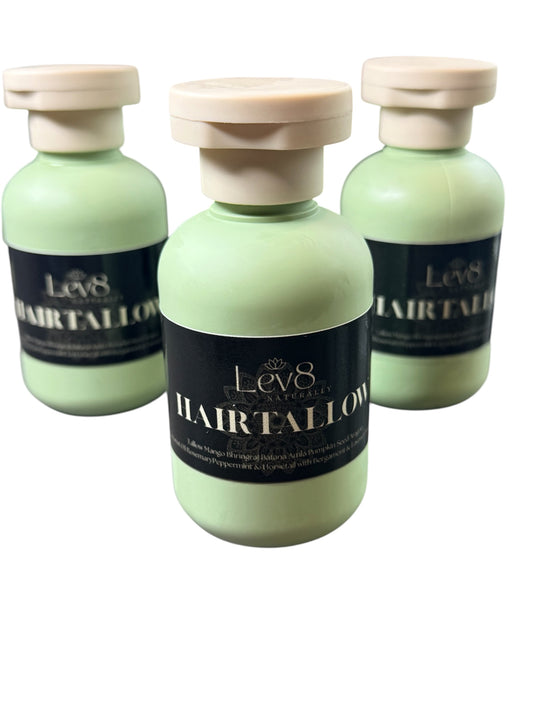 Hair Tallow with Lev8 Hair Growth Oils
