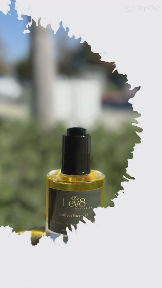 Saffron Face Oil with Plum Kernel