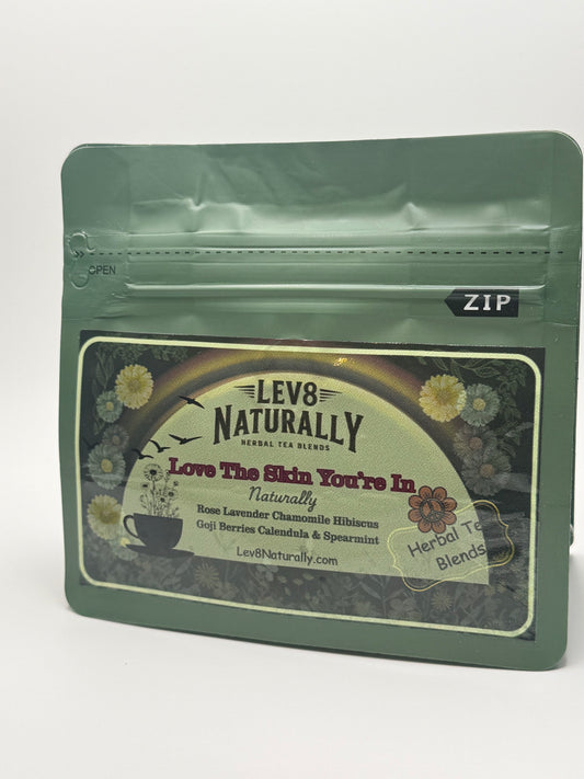 Lev8 Naturally Love The Skin You’re In Herbal Tea Blends (Ships to California Only) (Copy)